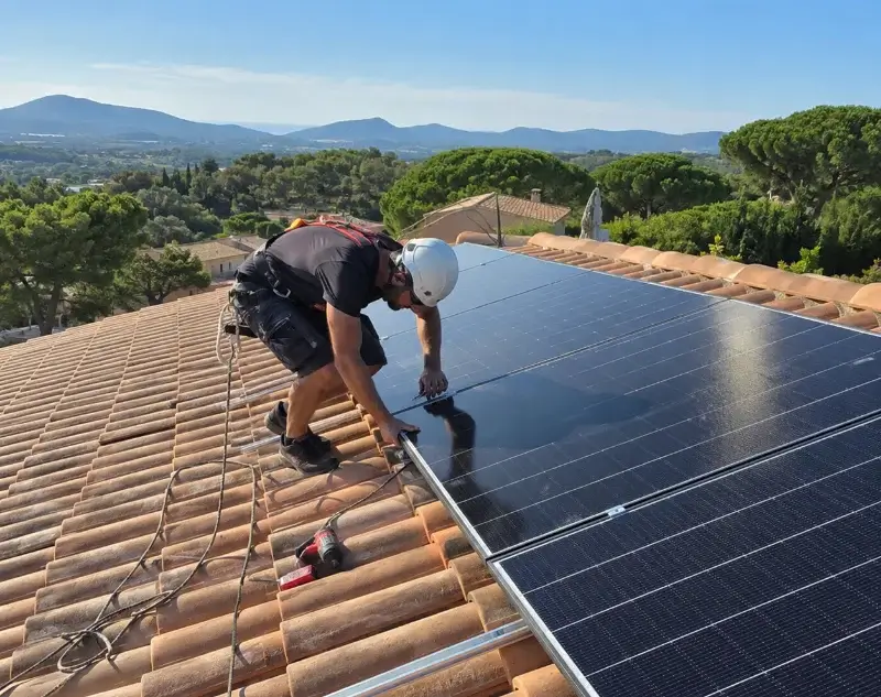 Installateur panneaux solaires Cotignac — pose photovoltaïque sur toiture