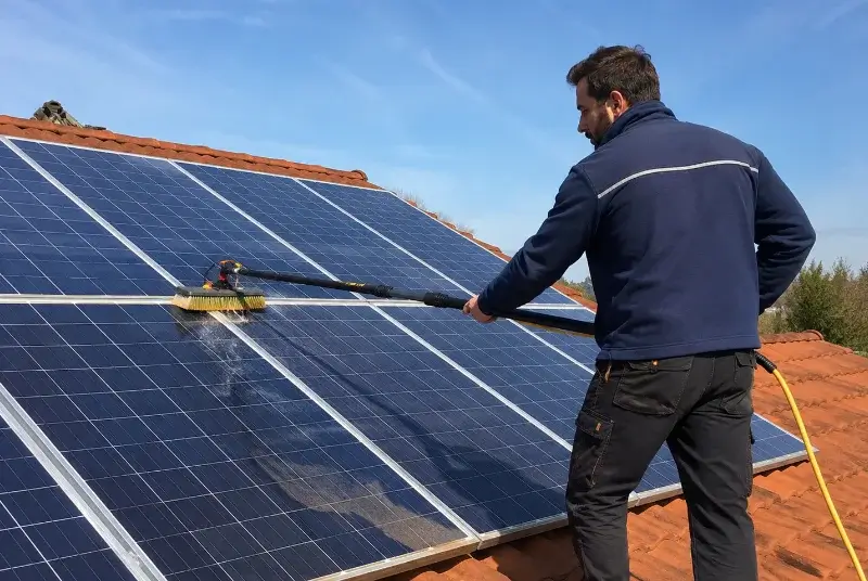 Nettoyage et entretien de panneaux solaires à Cotignac
